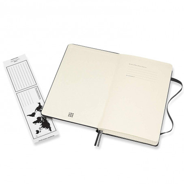 Середній блокнот Moleskine Classic Expanded Мʼяка обкладинка Чорний Клітка