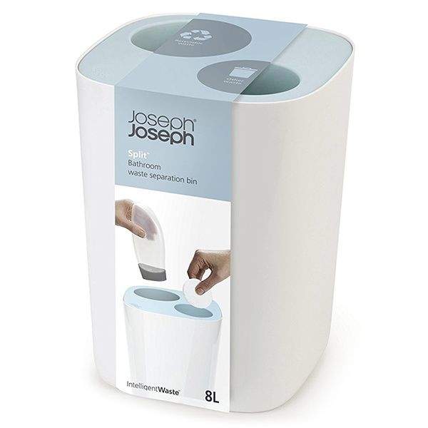 Бак для мусора Joseph Joseph Split 8 л Белый