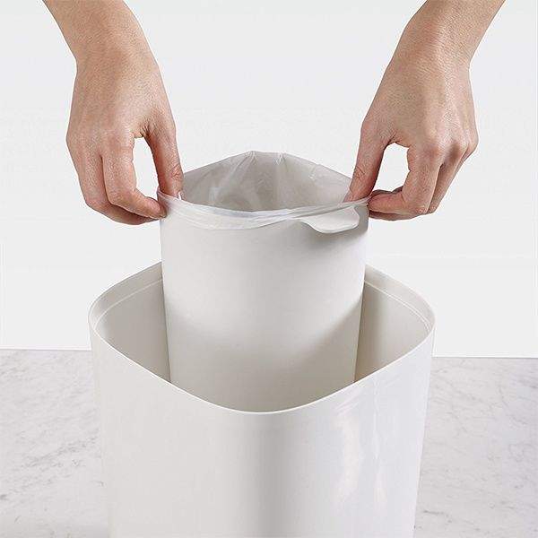 Бак для мусора Joseph Joseph Split 8 л Белый