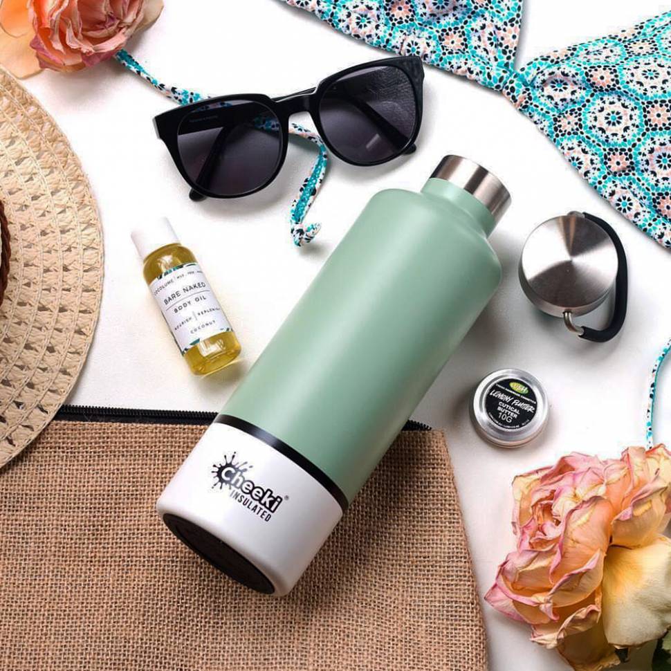 Термос Cheeki Classic Insulated 600 ml Pistachio White