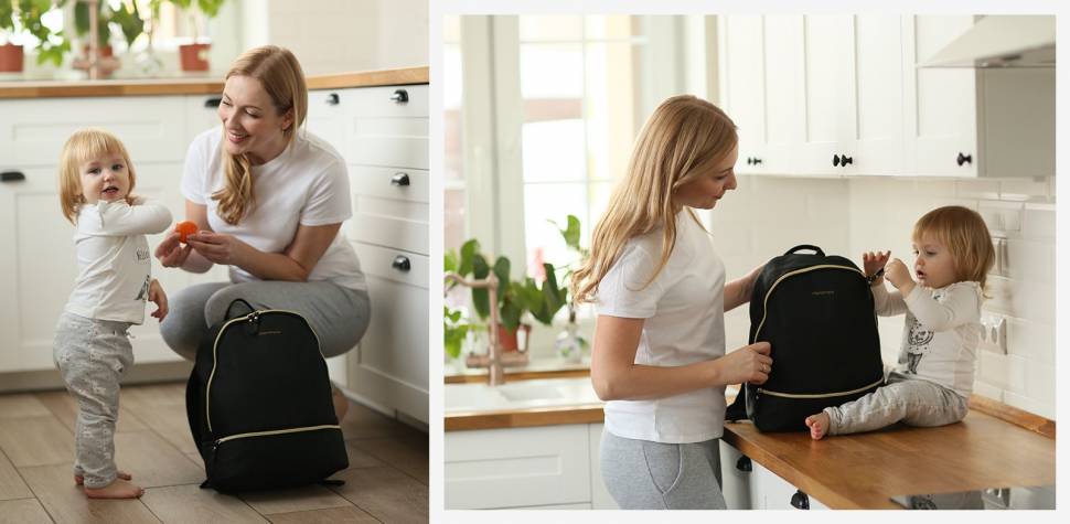 Рюкзак Для Мами Mommore Alice Сірий