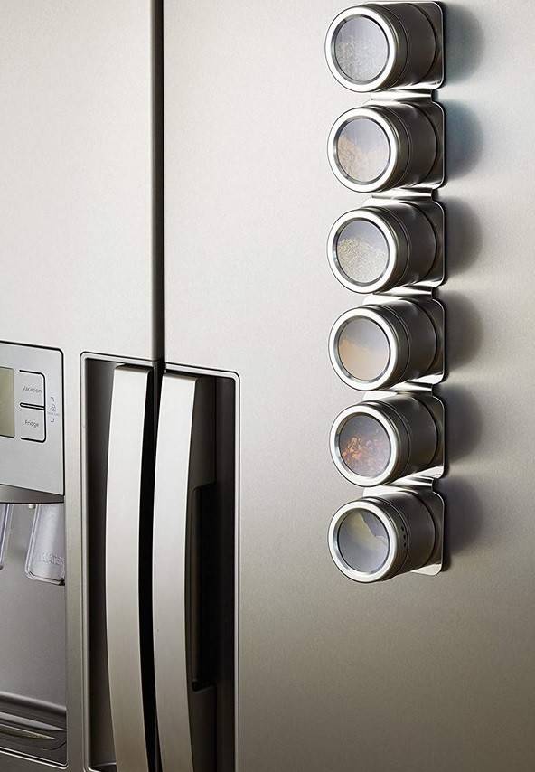 Банки для специй на магните KitchenCraft (6 шт)