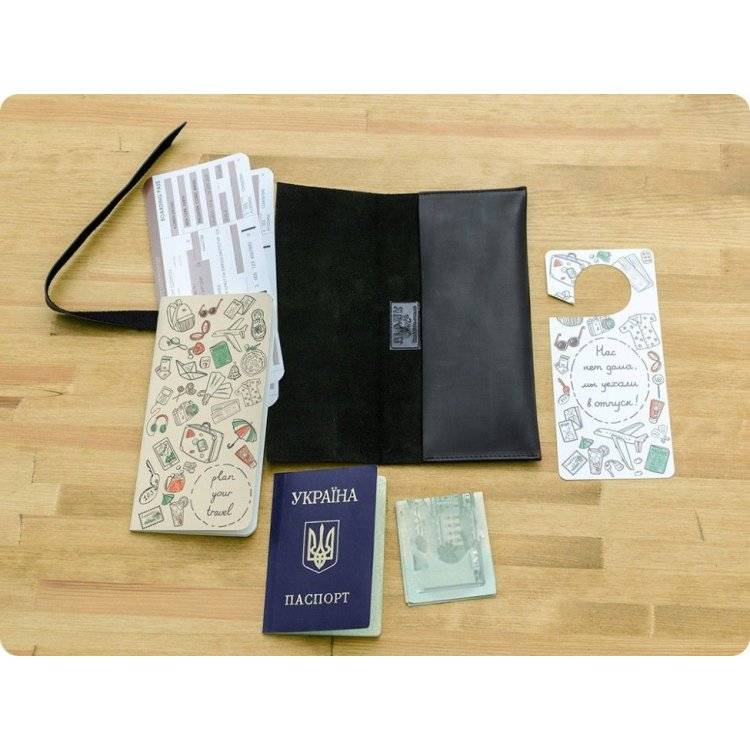 Кожаный дорожный кейс BlankNote 1.0 Графит