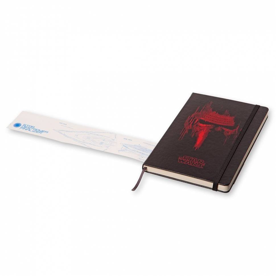 Середній блокнот Moleskine STAR WARS VII лінія чорний