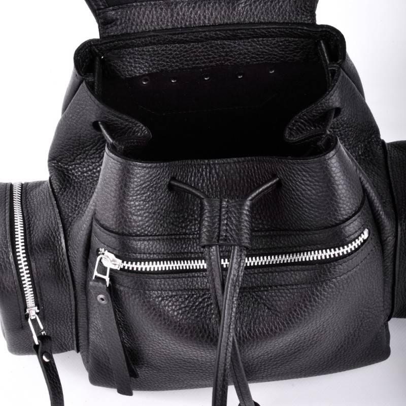 Рюкзак из кожи JIZUZ K-750 Black