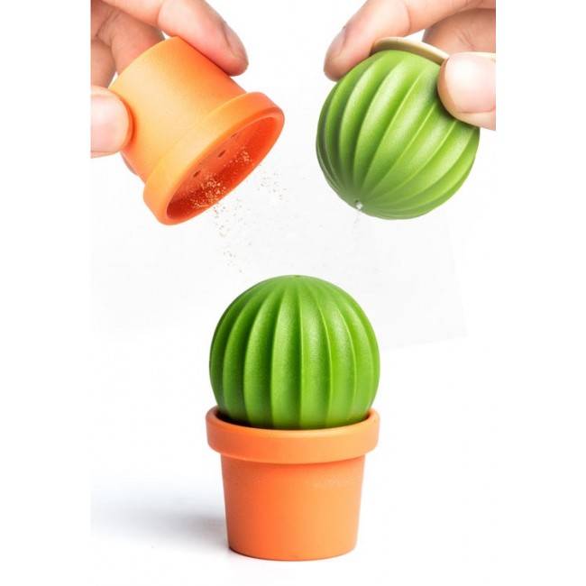 Набор для соли и перца Qualy Cactus