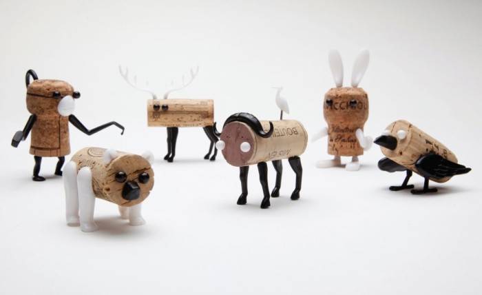 Набір прикрас для пробки Monkey Business Buffalo Animal Corker