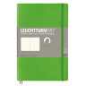 Блокнот Leuchtturm1917 Мягкий Paperback Свежий зеленый Чистые листы (358307)