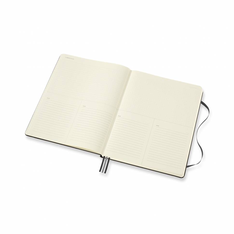 Средний Планировщик Проектов Moleskine PRO Черный