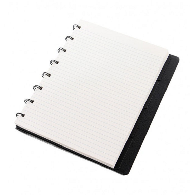 Блокнот Filofax Saffiano A5 Metallic Silver (115076)