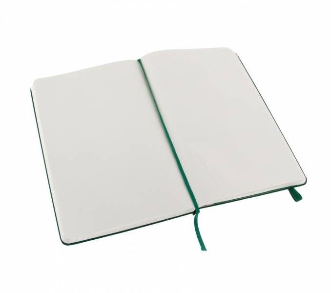 Средний блокнот Moleskine Classic Твердая обложка Зеленый Чистые листы