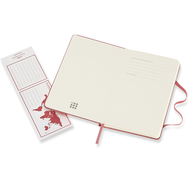 Карманный блокнот Moleskine Classic Твердая обложка Пастельно-розовый Чистые листы