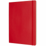 Большой блокнот Moleskine Classic Красный Мягкая обложка Чистые листы