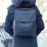 Кожаный женский рюкзак AV2 Черный (P525)