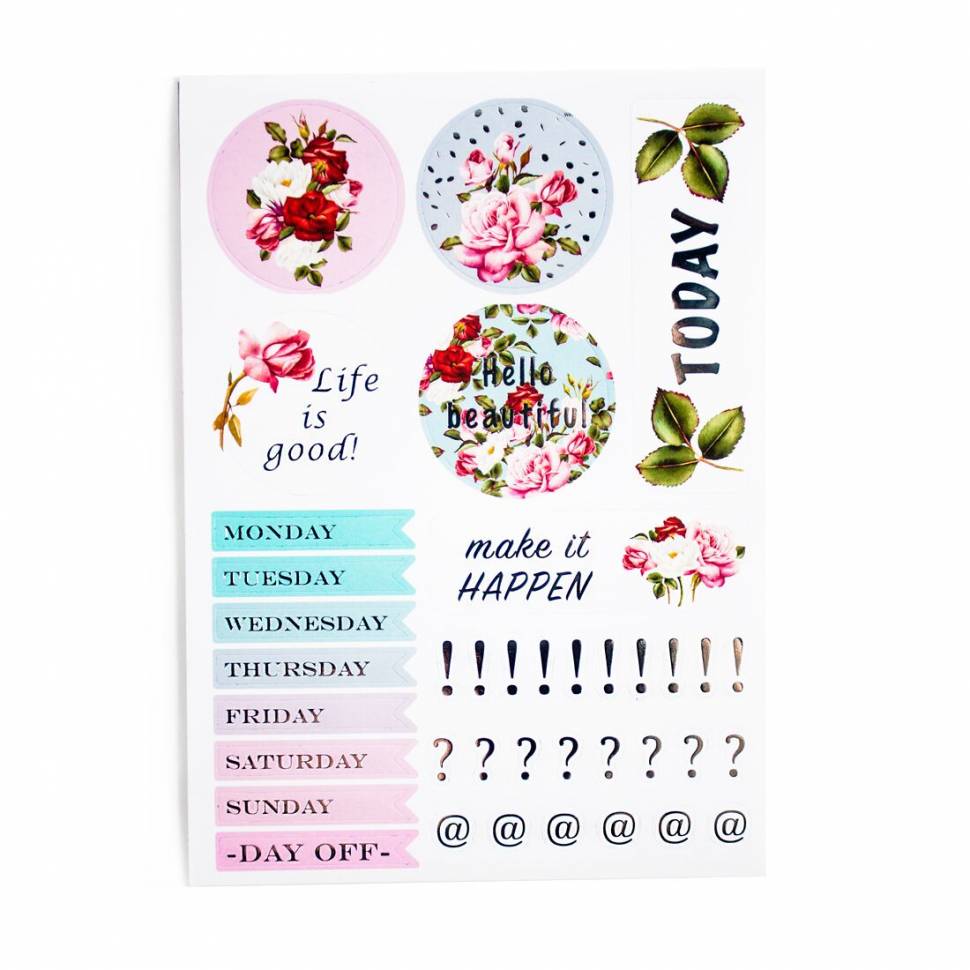 Набор наклеек Chicardi Floral