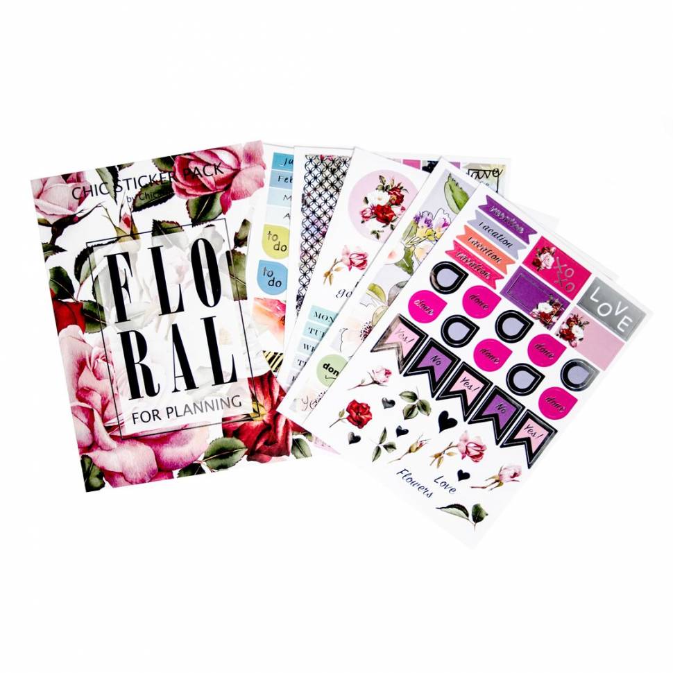Набор наклеек Chicardi Floral