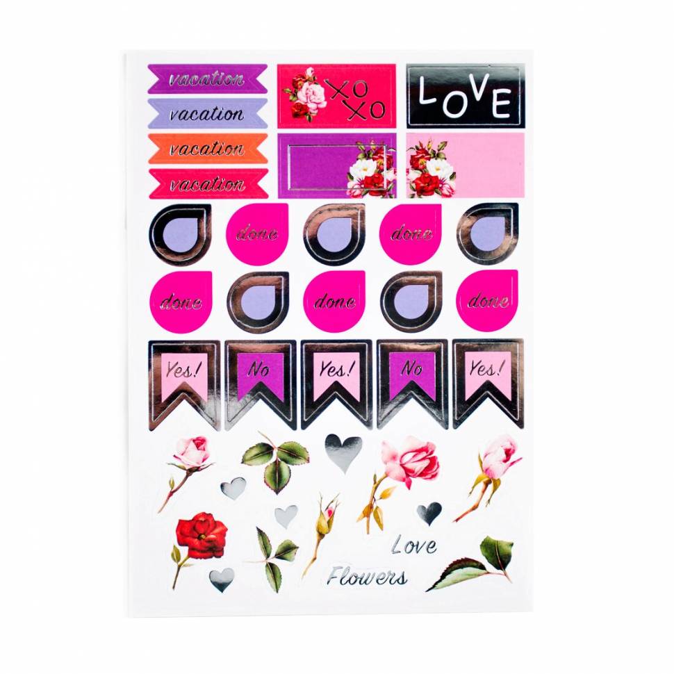 Набор наклеек Chicardi Floral