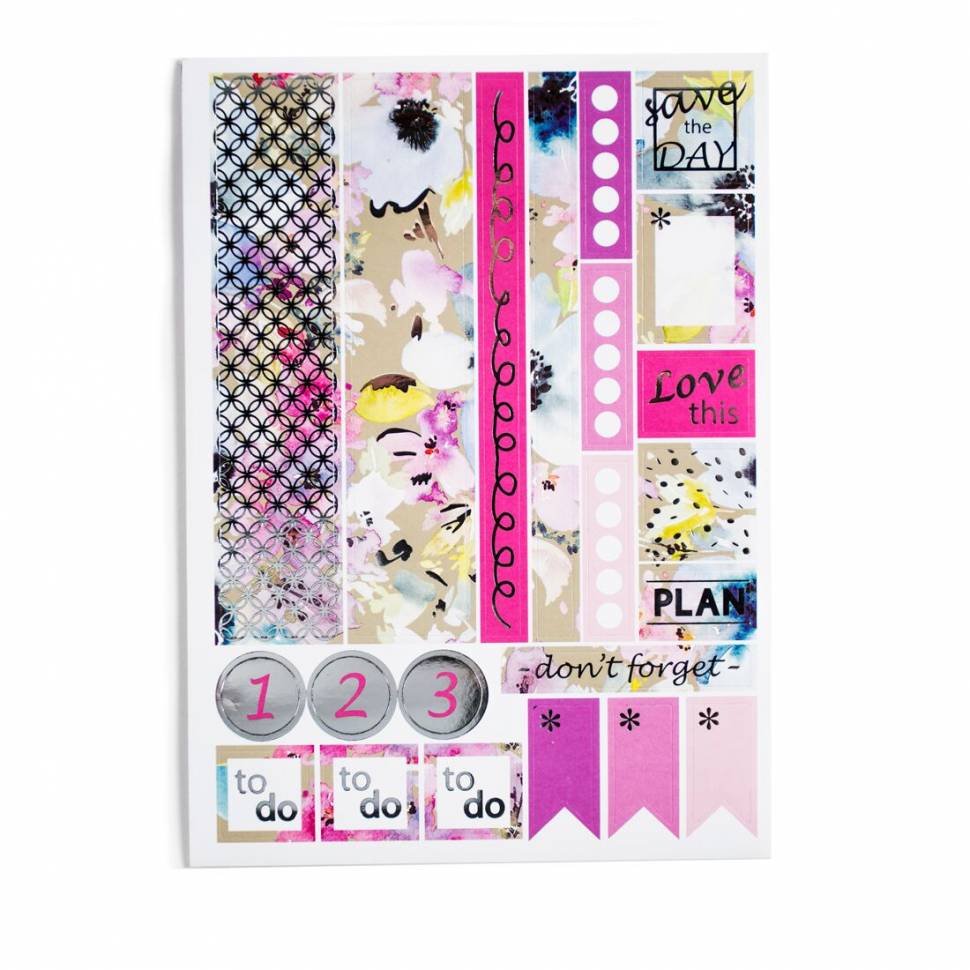 Набор наклеек Chicardi Floral