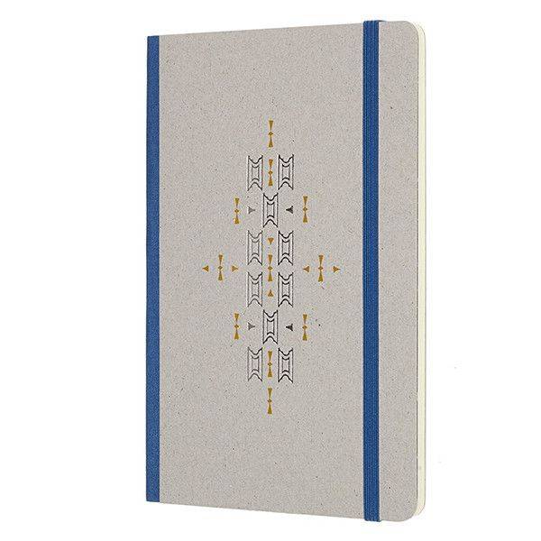 Срдений блокнот Moleskine Contrast Time Синий Чистые Листы