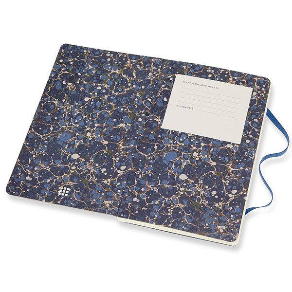 Срдений блокнот Moleskine Contrast Time Синий Чистые Листы