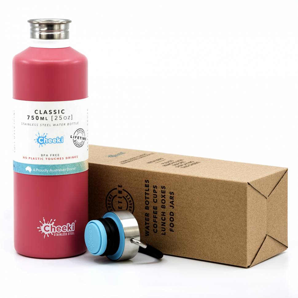 Бутылка для воды Cheeki Classic Single Wall 750 ml Dusty Pink