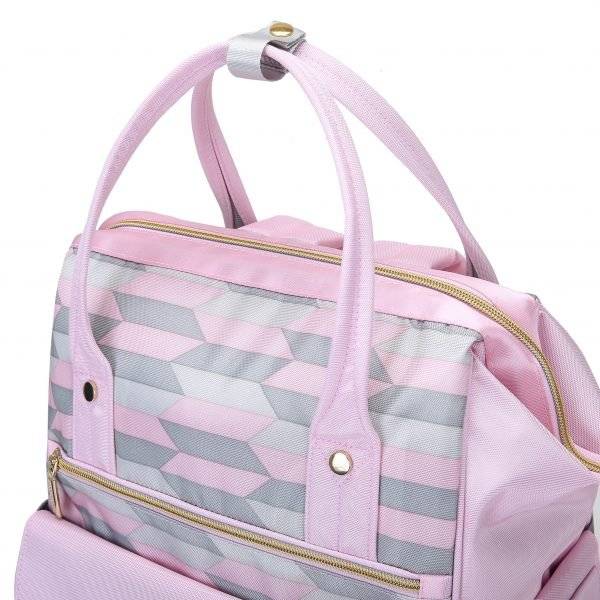 Сумка-Рюкзак Для Мами Mommore Міні Рожевий