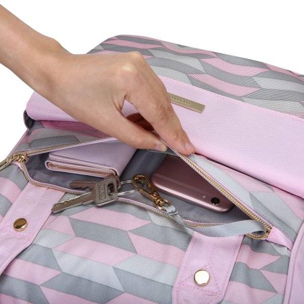 Сумка-Рюкзак Для Мами Mommore Міні Рожевий