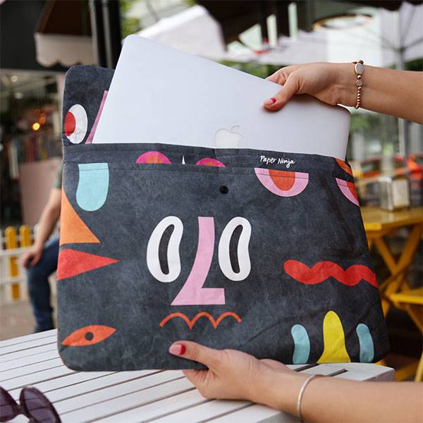 Чехол для MacBook 13" Paper Ninja Faces M