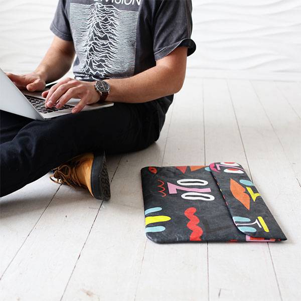 Чехол для MacBook 13" Paper Ninja Faces M