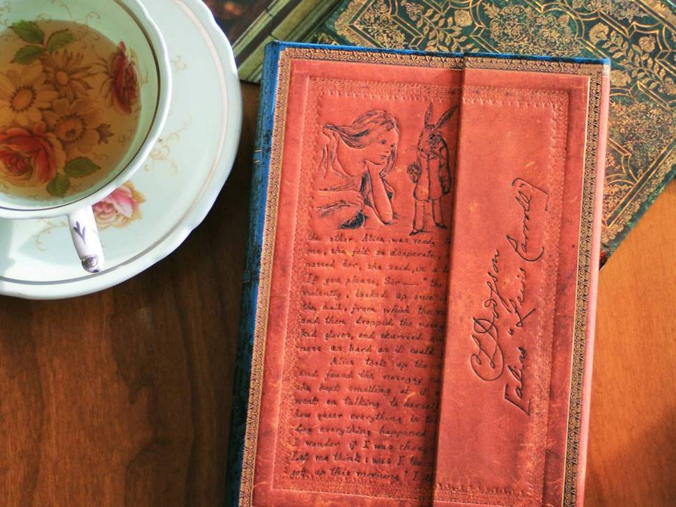 Кишеньковий блокнот Paperblanks Манускрипти Льюїс Керрол Аліса