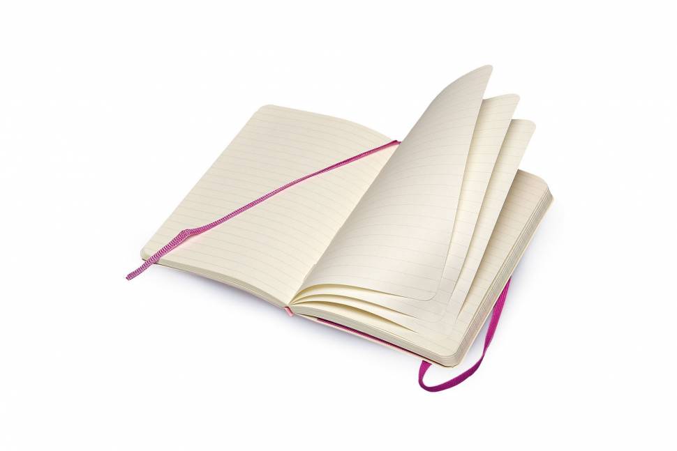 Кишеньковий блокнот Moleskine Classic М'яка обкладинка Рожевий Лінія