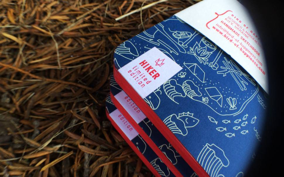 Блокнот для эскизов Birds of Happiness Hiker Блокнот для эскизов Birds of Happiness Hiker