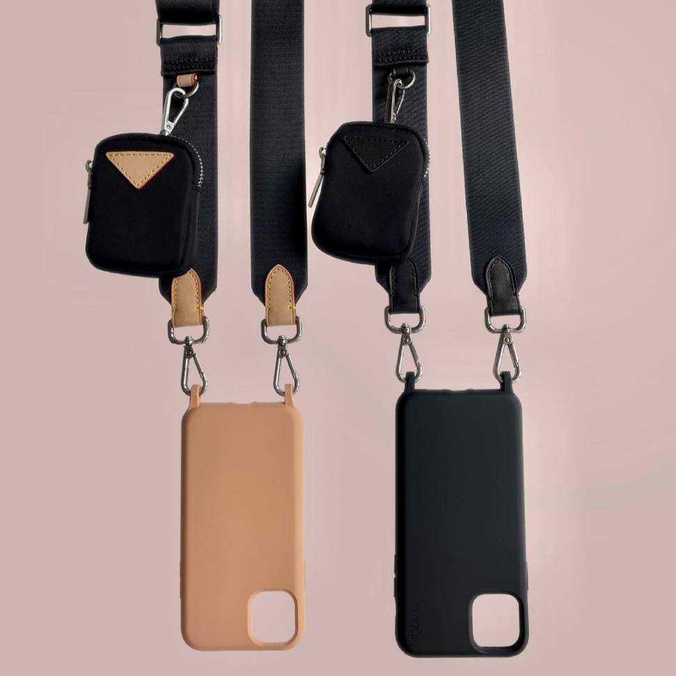 Чехол с ремешком для iPhone Modicase Нюд