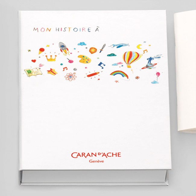 Набор Caran d'Ache Fancolor - 12 акварельных карандашей + Раскраска + бокс