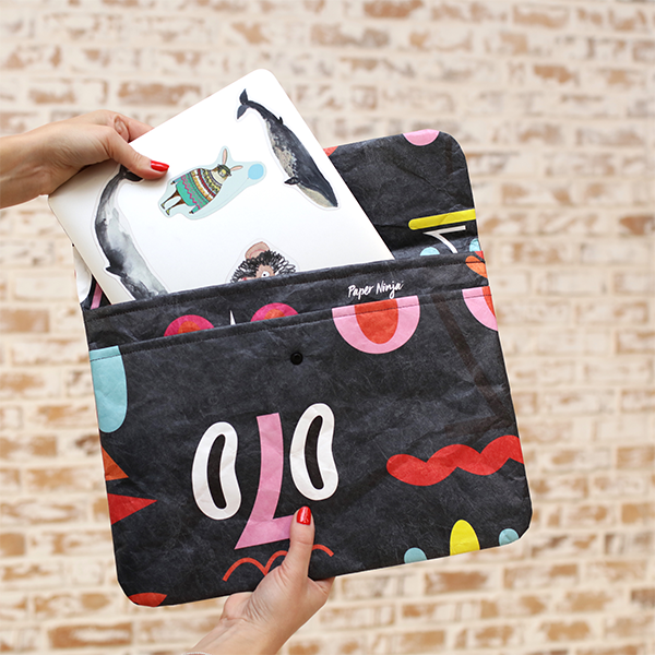 Чехол для MacBook 15" Paper Ninja Faces