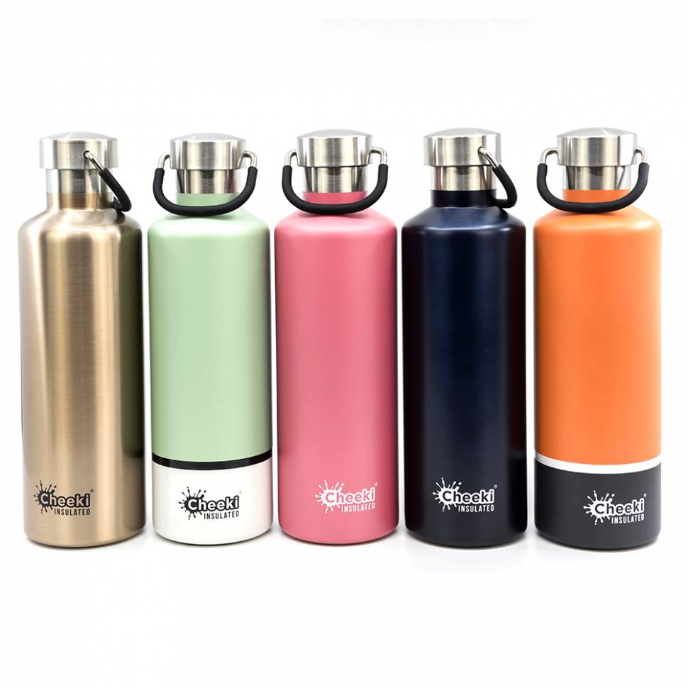 Термос Cheeki Classic Insulated 600 ml Orange Grey