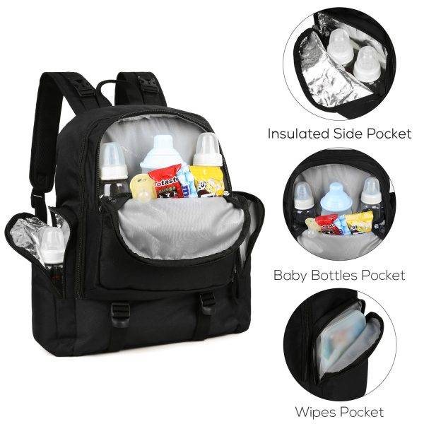 Рюкзак Для Мамы Mommore Большой Черный